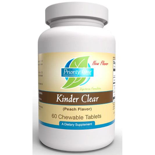 Priority One Kinder Clear 60 Chewable tablets