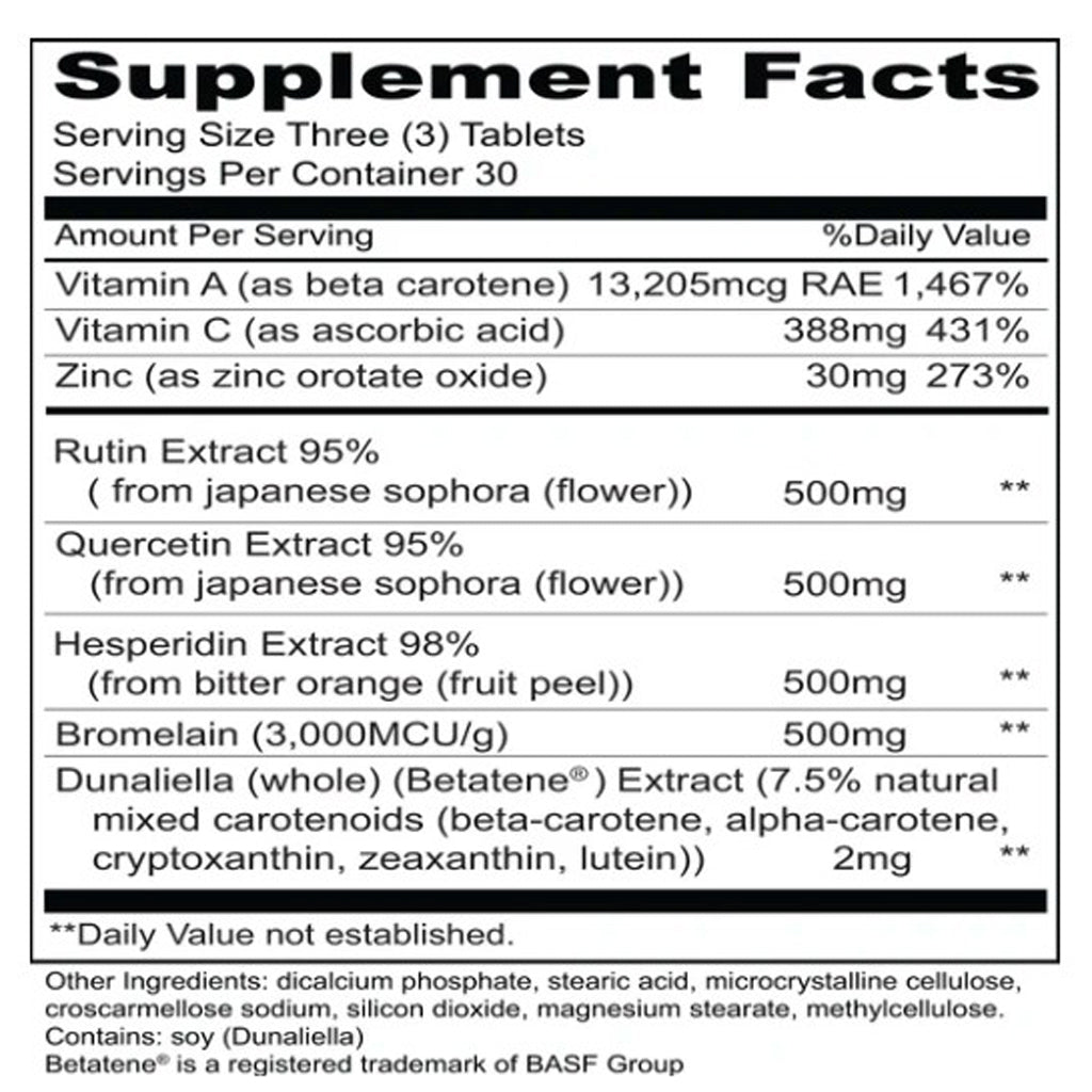 Priority One Mega Flavonoid 2000 90 tabs