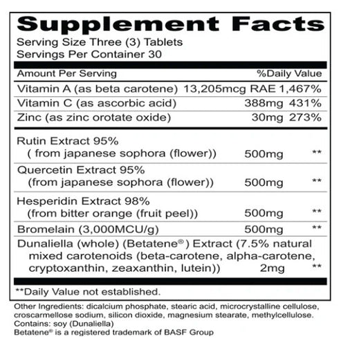 Priority One Mega Flavonoid 2000 90 tabs