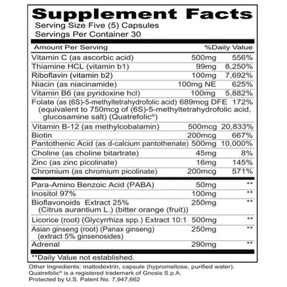 Priority One Mega Stress Caps 150 capsules