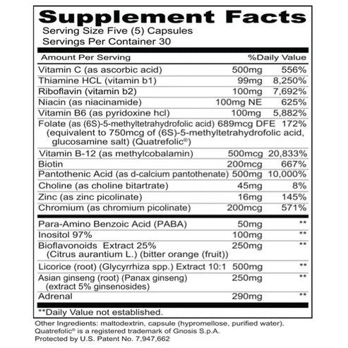 Priority One Mega Stress Caps 150 capsules