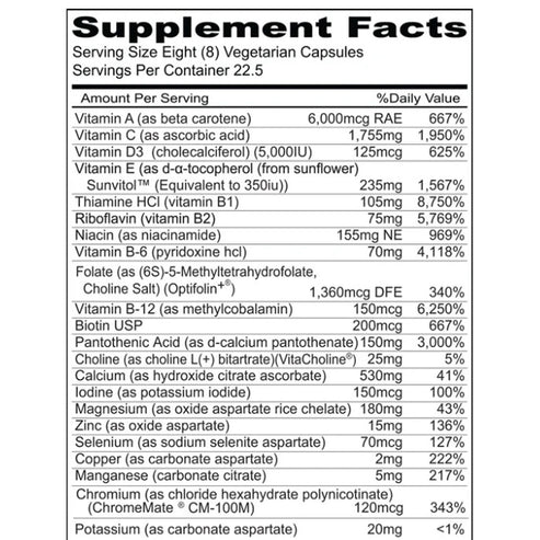 Priority One Mens Complete 180c