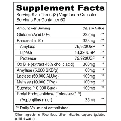 Priority One SIBOZyme No HCL 180vc