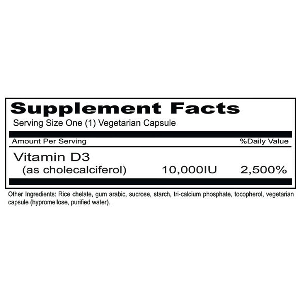 Priority One Sun-D3 10,000 90c