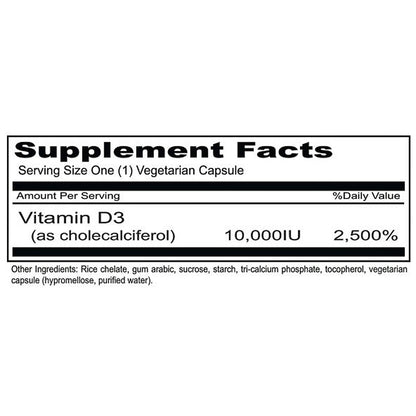 Priority One Sun-D3 10,000 90c