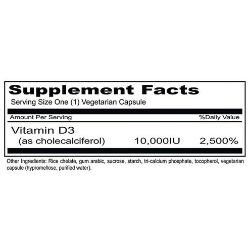 Priority One Sun-D3 10,000 90c