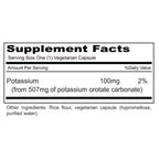 Priority One Potassium Orotate 100c