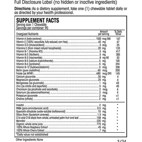 Perque LifeGuard Chewables Cherry-Rasp 90T