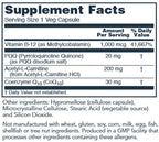 Protocol for Life Balance PQQ Complex 30vc