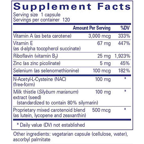 Pure Encapsulations AntiOxidant Formula 120c