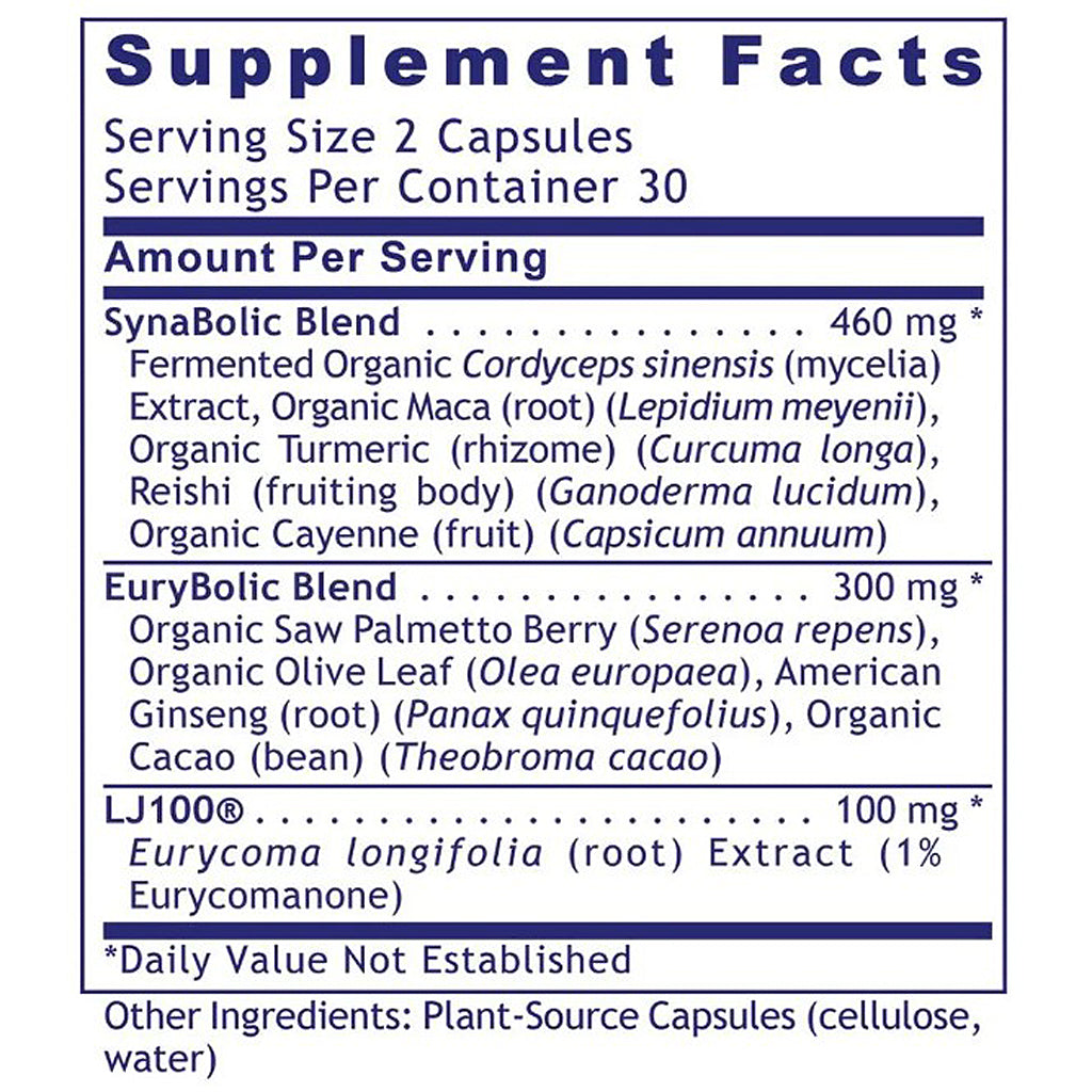 Premier Research Labs Men's Performance Edge 60 plant-source capsules