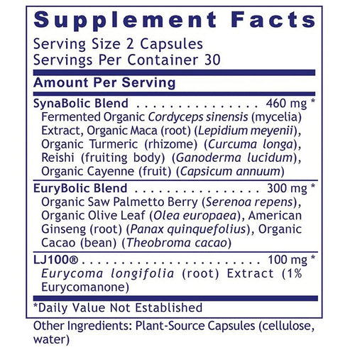 Premier Research Labs Men's Performance Edge 60 plant-source capsules
