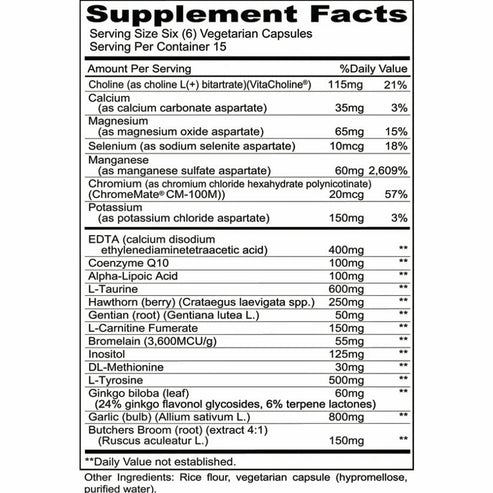 Priority One Cardio Chelation 90vc