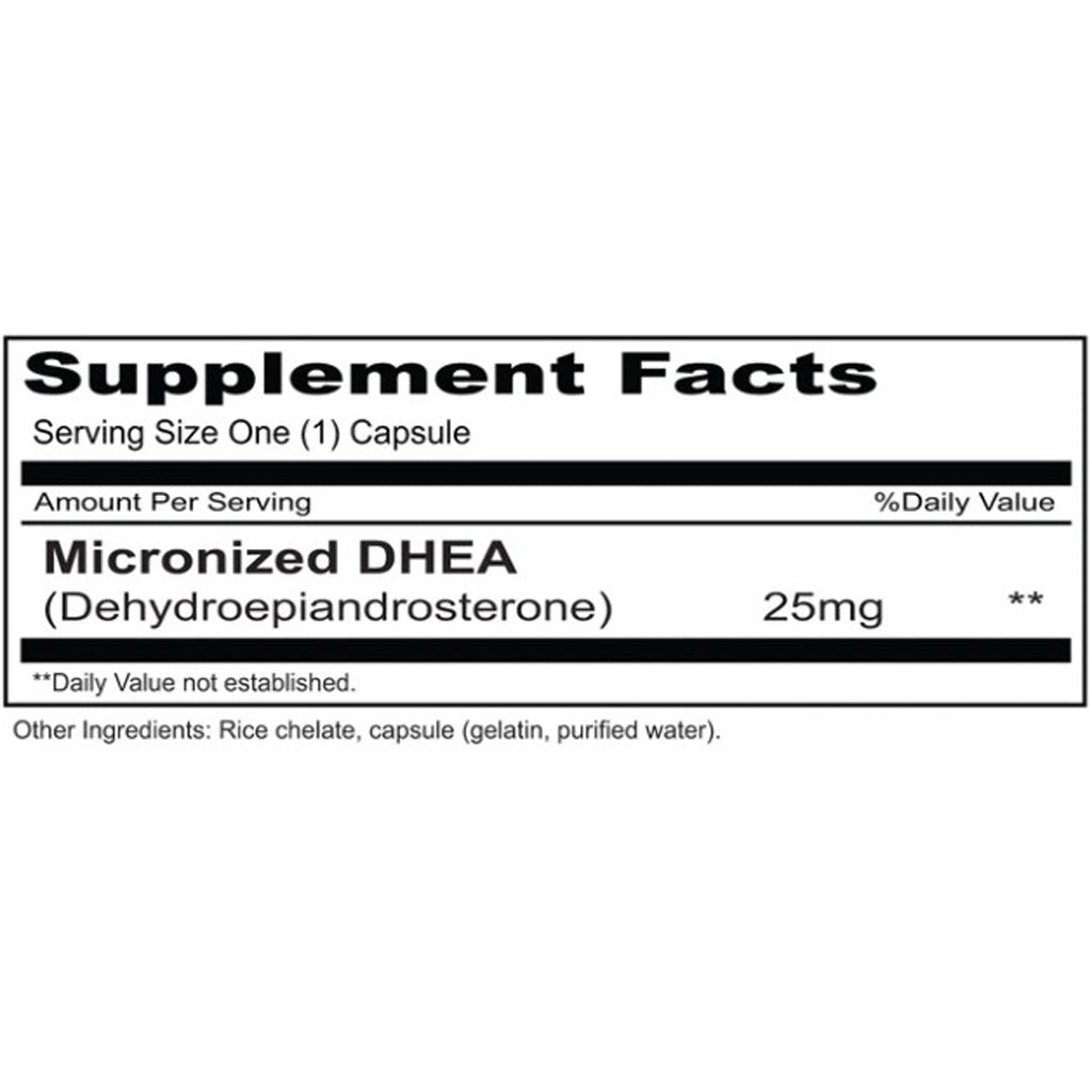 Priority One DHEA 25 mg 90c