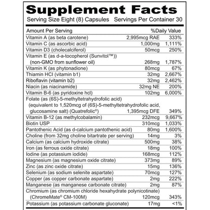 Priority One Womens Formula 240c