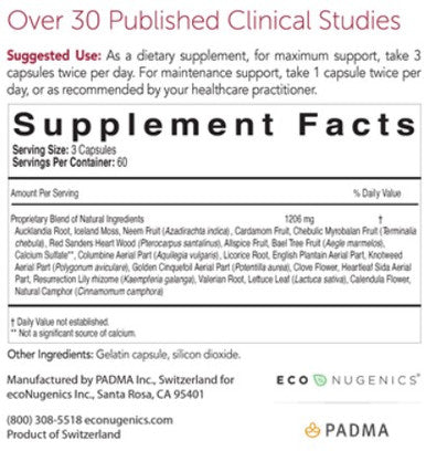 EcoNugenics Padma Basic 60c