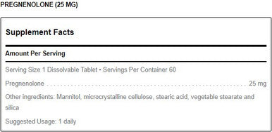 Douglas Laboratories Pregnenolone 25mg 60T