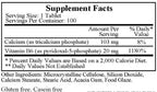 Ecological Formulas Pyridoxal 5' Phosphate 100T