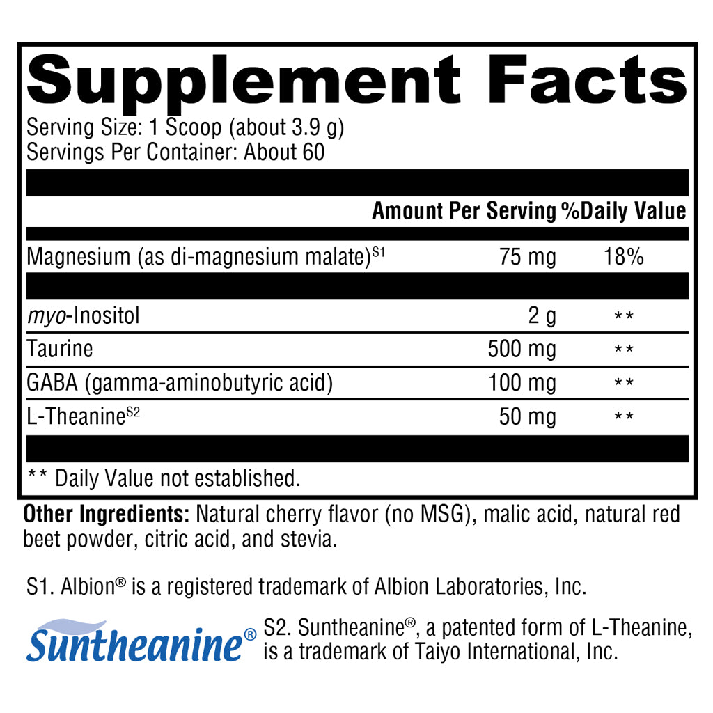 Xymogen RelaxMax Cherry 60 servings