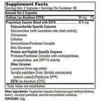 SFI Health Ther-Biotic InterFase Plus, healthy microbiome, liver detox, edta, intestinal support, ingredient label, 