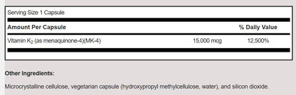SFI Health Ultra K2 Menatetrenone-4 90c