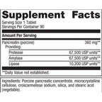 Metagenics SpectraZyme Pancreatic Enzymes 90t