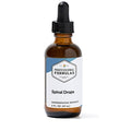 Bottle of 'Spinal Drops' homeopathic remedy with a dropper on a white background