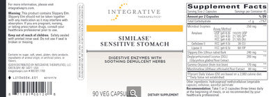Integrative Therapeutics Similase Sensitive Stomach 90c