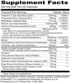 Priority One Stress B & C w/ Adrenal 60c