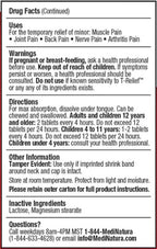 MediNatura T-Relief Pain 100 tabs