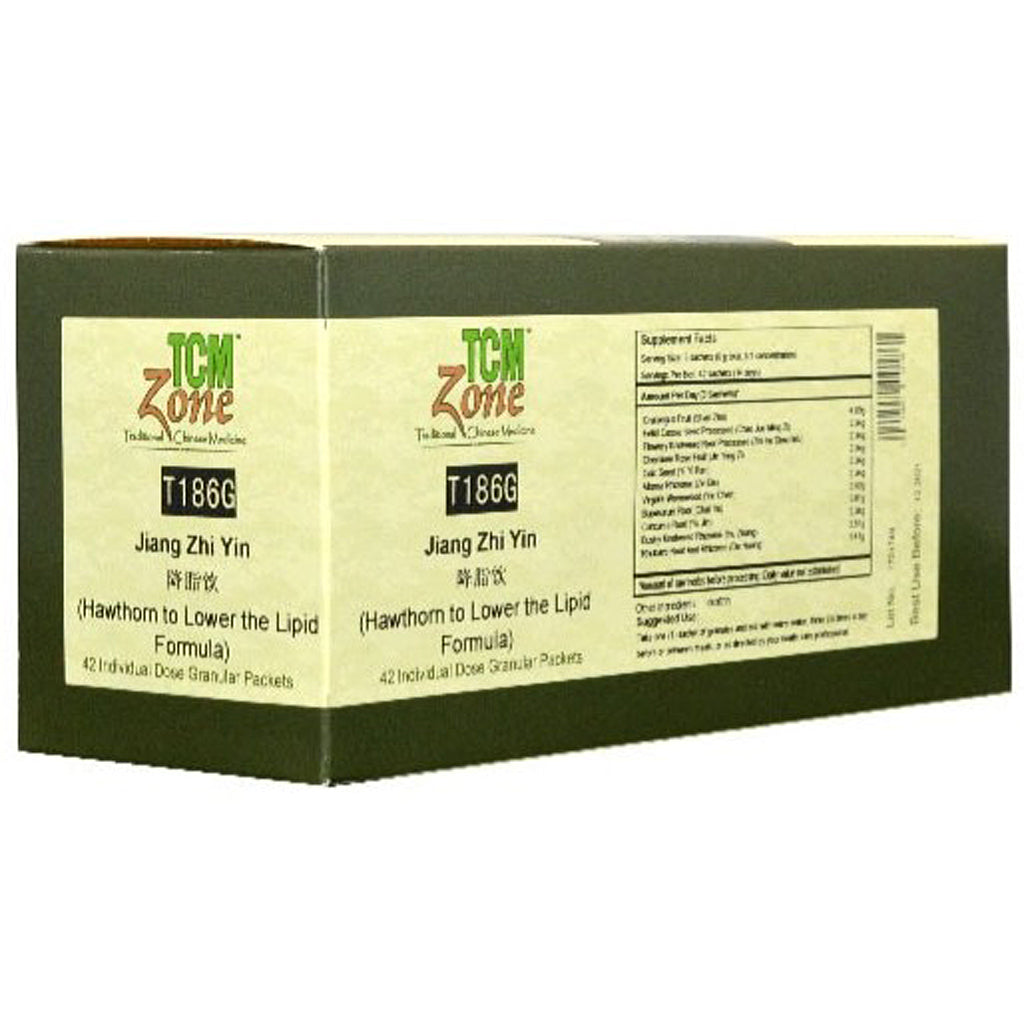 TCM Hawthorn to Lower the Lipid Formula - T186G Jiang Zhi Yin 42pkts