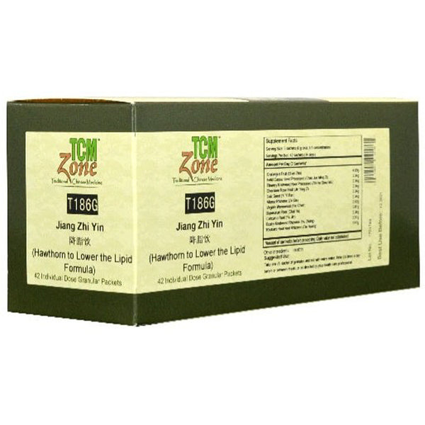 TCM Hawthorn to Lower the Lipid Formula - T186G Jiang Zhi Yin 42pkts