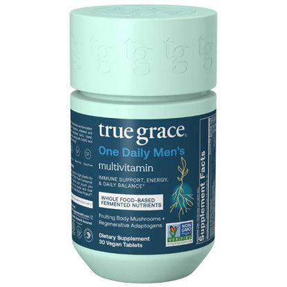 True Grace One Daily Men's Multivitamin 30 vegan tabs