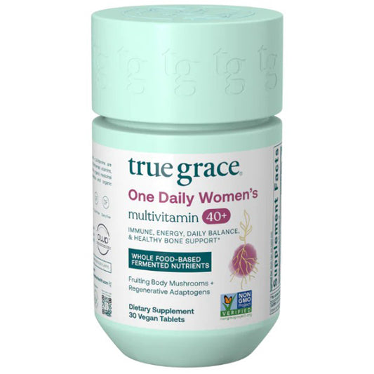 True Grace One Daily Women's 40+ Multivitamin 30 vegan tabs