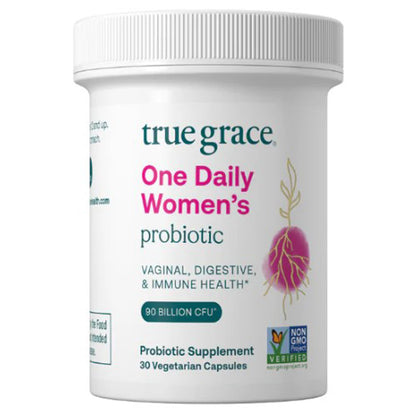 True Grace One Daily Women's Probiotic 30 veg caps