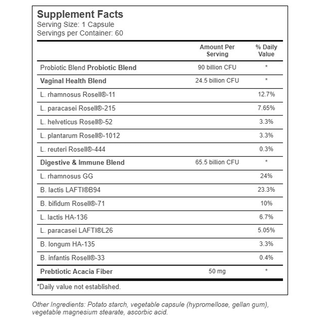 True Grace One Daily Women's Probiotic 60 veg caps
