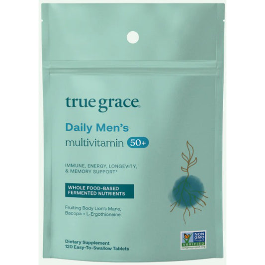 True Grace Daily Men's 50+ Multivitamin (refill) 120 tablets