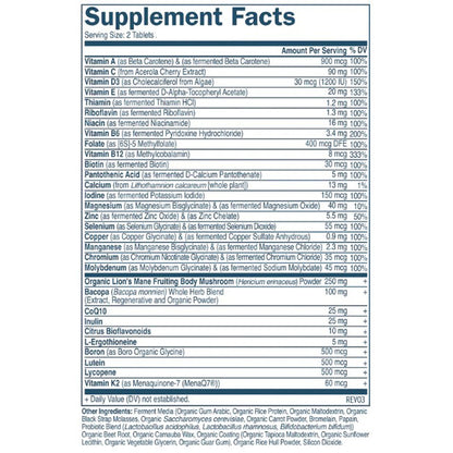 True Grace Daily Men's 50+ Multivitamin (refill) 120 tablets