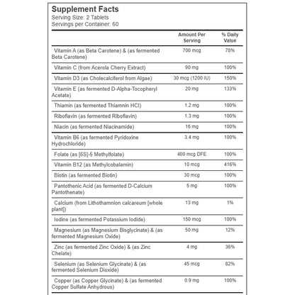 True Grace Daily Women's 50+ Multivitamin 60 tabs