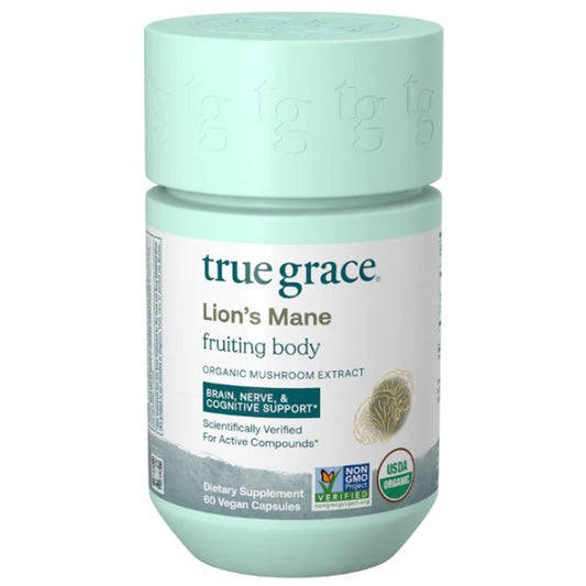 True Grace Lion's Mane 60 vegan caps