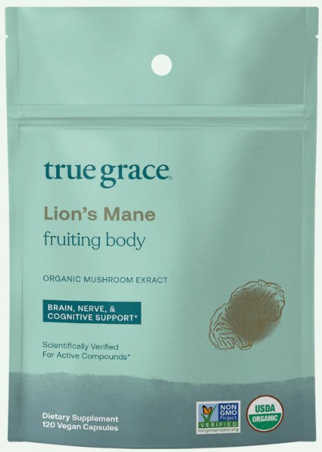 True Grace Lion's Mane (refill) 120 veg caps
