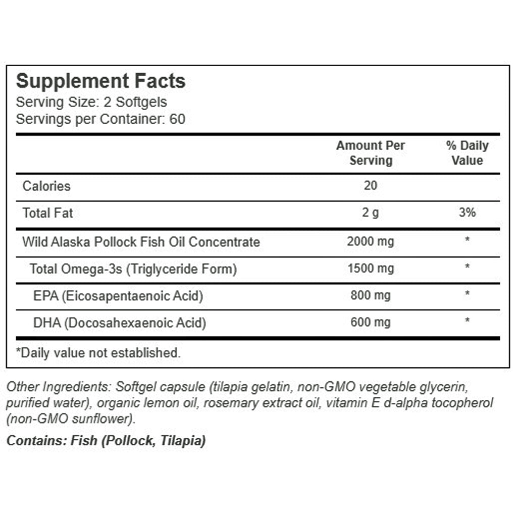 True Grace Omega-3 Fish Oil 120 sg