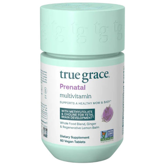 True Grace Prenatal Multivitamin 60 vegan tabs