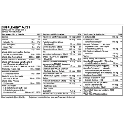 Thorne MediClear Plus 761 grams (26.8 oz)