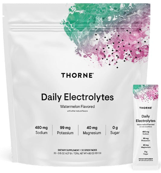 Thorne Daily Electrolytes Watermelon 30 packets