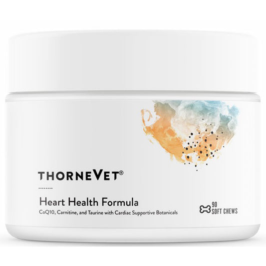 Thorne Vet Heart Health Formula, front label, cardiovascular heart health for pets