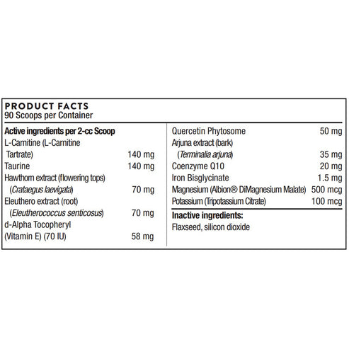 Thorne Vet Heart Health Formula (formerly Bio-Cardio) Powder 4 oz