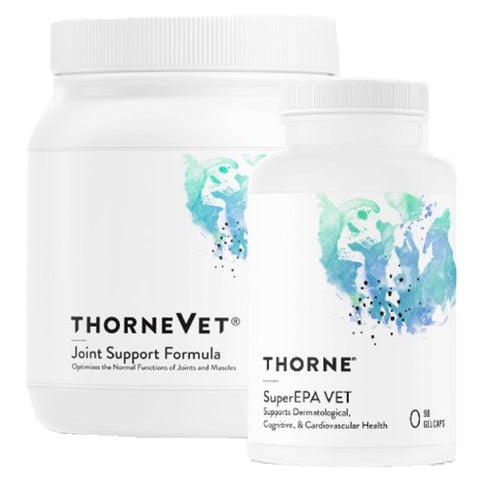 Thorne Vet Joint Maintenance (chews & softgels) Bundle