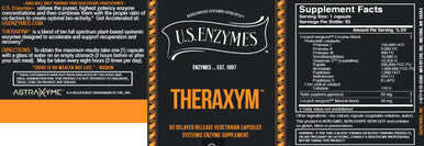 U.S. Enzymes Theraxym 93 vegetarian capsules