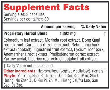 Health Concerns Three Immortals 90c